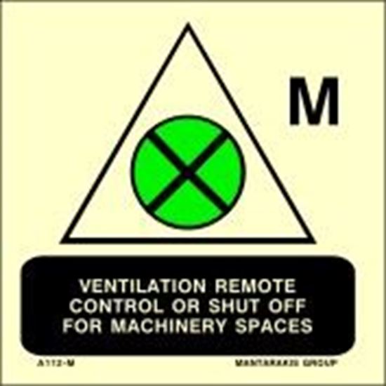 Εικόνα από Ventilation remote control or shut-off for machinery spaces 15X15