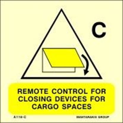 Εικόνα της Remote control for closing device(s) for ventilation inlet and outlet for cargo spaces 15X15