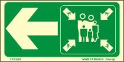 Εικόνα της Muster Station Arrow Left 7.5x15