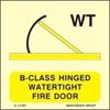 Εικόνα από B-CLASS HINGED WATERTIGHT FIRE DOOR 15X15