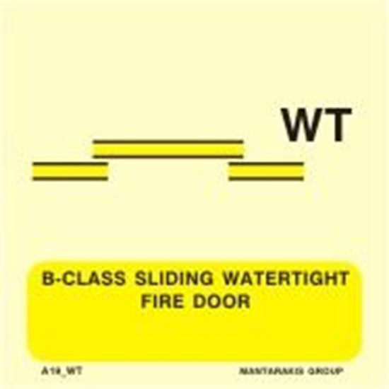 Picture of B-CLASS SLIDING WATERTIGHT FIRE DOOR 15X15
