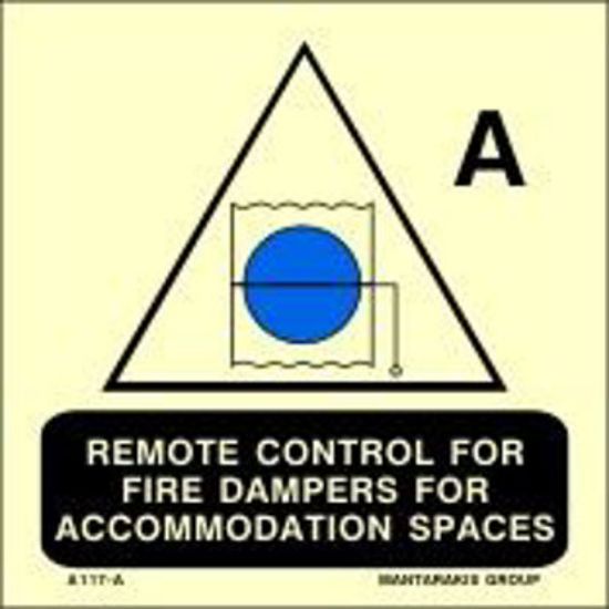 Picture of Remote Control for Fire Damper for Accomodation Spaces 15x15
