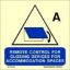 Picture of Remote Control for Closing Device(s) for Ventilation Inlet and Outlet for Accommodation Spaces 15x15