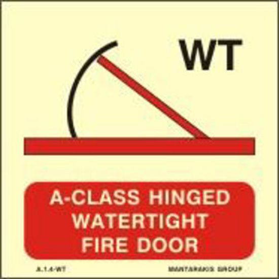 Picture of A-Class Hinged Watertight Fire Door 15x15