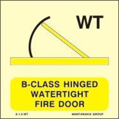 Picture of B-Class Hinged Watertight Fire Door 15x15