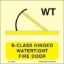 Picture of B-Class Hinged Watertight Fire Door 15x15
