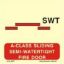 Picture of A-Class Sliding Semi-Watertight Fire Door 15x15