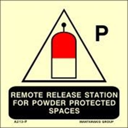 Picture of Remote release station for powder 15X15