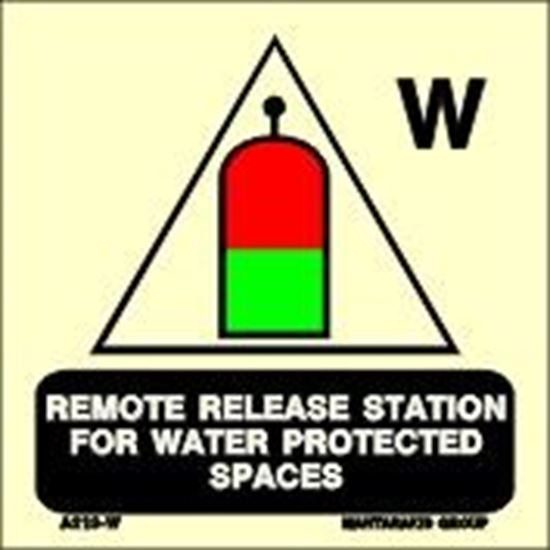 Picture of Remote release station for water 15X15