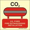 Picture of Fixed fire extinguishing installation for carbon dioxide or N for nitrogen  15x15