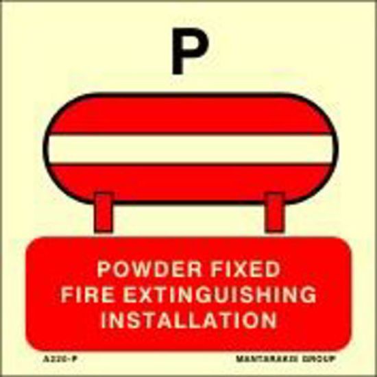 Picture of Powder Fixed Fire Extinguishing Installation 15x15