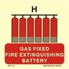 Picture of GAS FIXED FIRE EXTINGUISHING BATTERY 15X15
