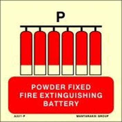 Εικόνα της POWDER FIXED FIRE EXTINGUISHING BATTERY 15X15
