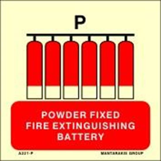 Picture of POWDER FIXED FIRE EXTINGUISHING BATTERY 15X15