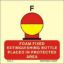 Picture of Foam Fixed Fire Extinguishing Bottle, Placed in Protected Area 15x15