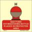Picture of Gas Fixed Fire Extinguishing Bottle, Placed in Protected Area 15x15
