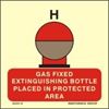 Εικόνα από GAS Fixed fire extinguishing bottle, placed in protected area 15X15