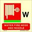 Picture of Water Fire Hose and Nozzle 15x15