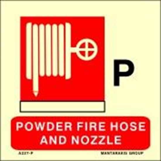 Εικόνα από POWDER FIRE HOSE AND NOZZLE 15X15