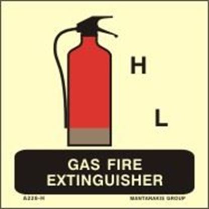 Εικόνα της GAS FIRE EXTINGUISHER 15X15