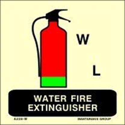 Picture of WATER FIRE EXTINGUISHER 15X15