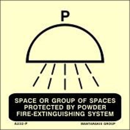 Εικόνα της Space or Group of Spaces Protected by Powder Fire- Extinguishing System 15x15