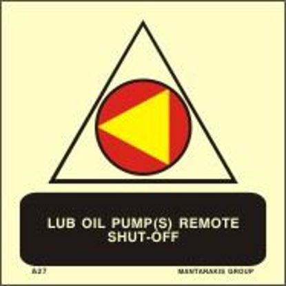 Εικόνα της Lub Oil Pump(s) Remote Shut Off 15x15