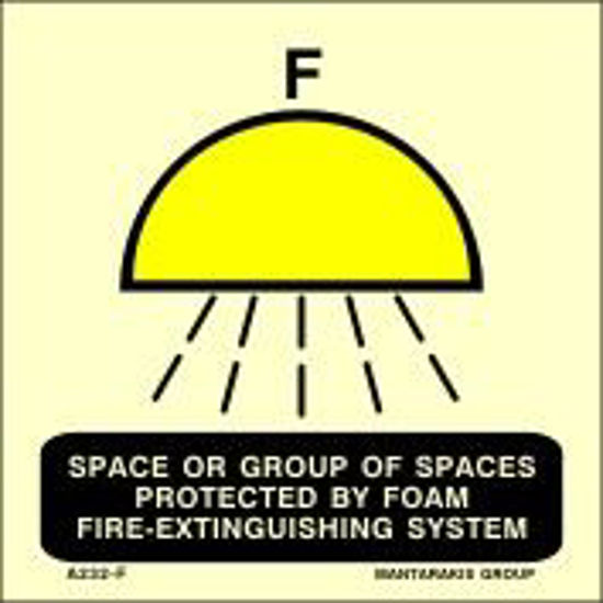 Εικόνα από Space or group of spaces protected by foam fire-extinguishing system  15x15