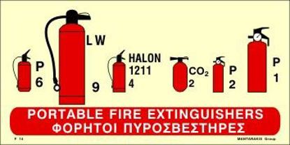 Εικόνα της Postable Fire Extinguishers 15x30