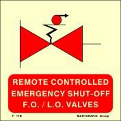 Picture of Remote Controlled Emergancy Shut-Off Fuel Oil /Lubricating Oil Valves 15x15