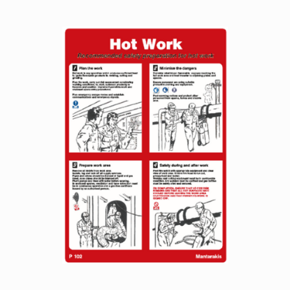 Picture of Hot Work Poster 50x35