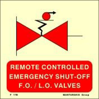 Picture of REMOTE CONTROLLED EMERGENCY SHUT-OFF FUEL OIL/LUBRICATING OIL VALVES  15x15