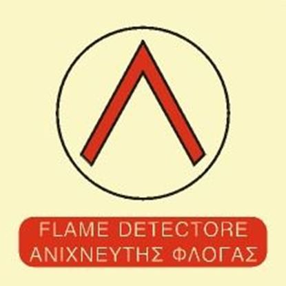 Εικόνα της FLAME DETECTOR SIGN 15x15