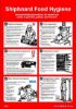 Εικόνα της Shipboard Food Hygiene Poster 50x35