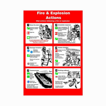 Εικόνα της Fire & Explosion Actions 50x35