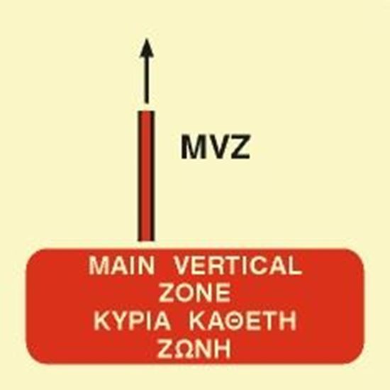 Picture of MAIN VERTICAL ZONE SIGN 15x15
