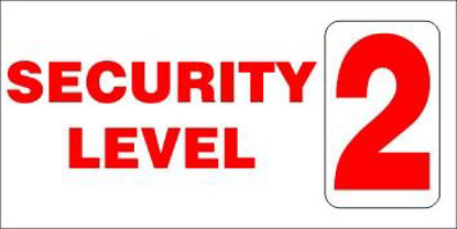Picture of SECURITY LEVEL 2  15x30