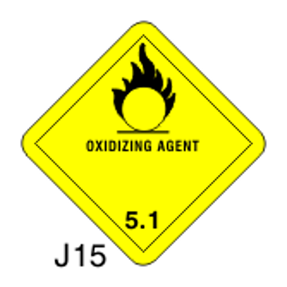 Εικόνα της Oxidizing Agent 10x10 - IMO 5.1