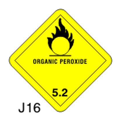 Εικόνα της Organic Peroxide 10x10 - IMO 5.2