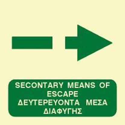 Εικόνα της Secondary Means of Escape Right 15x15
