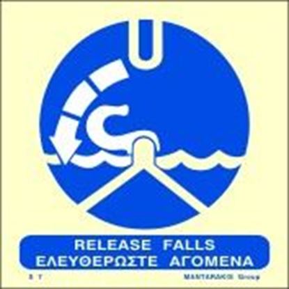 Picture of RELEASE FALLS SIGN 15X15