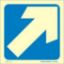 Picture of Arrow Diagonal 15x15 Blue