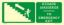 Εικόνα της To Emergency Exit Up-Left 15x25