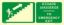 Picture of To Emergency Exit Up-Right 15x25