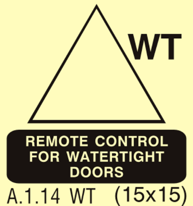 Picture of REMOTE CONTROL FOR WATERTIGHT DOOR 15X15