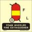 Εικόνα της Wheeled Fire Extinguisher for Foam 15x15