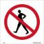 Picture of No Entry to Pedestrians 15x15