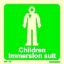 Εικόνα της Children Immersion Suit 15x15
