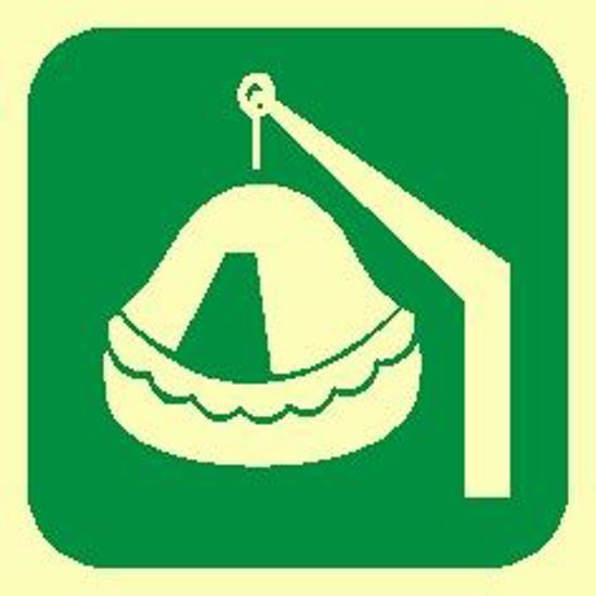 Picture of DAVIT-LAUNCHED LIFERAFT 30x30
