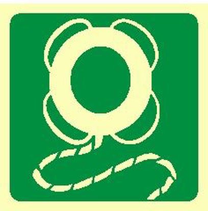 Εικόνα της LifeBuoy with Line 15x15